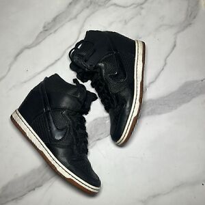 Nike Dunk Sky Hi Black Sail (Women's) 8